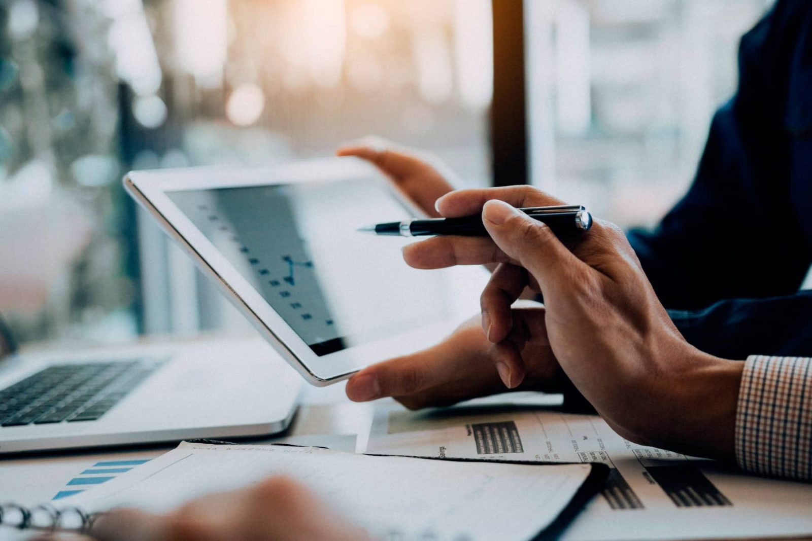 O gráfico de dispersão com ferramentas de BI 6